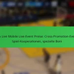 NBA Live Mobile Live-Event Preise: Cross-Promotion-Events, Spiel-Kooperationen, spezielle Boni
