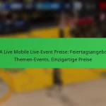 NBA Live Mobile Live-Event Preise: Feiertagsangebote, Themen-Events, Einzigartige Preise