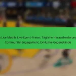 NBA Live Mobile Live-Event-Preise: Tägliche Herausforderungen, Community-Engagement, Exklusive Gegenstände