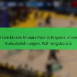 NBA Live Mobile Monats-Pass: Erfolgsmeilensteine, Bonusbelohnungen, Währungsboosts