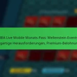 NBA Live Mobile Monats-Pass: Meilenstein-Events, Einzigartige Herausforderungen, Premium-Belohnungen
