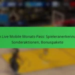 NBA Live Mobile Monats-Pass: Spieleranerkennung, Sonderaktionen, Bonuspakete